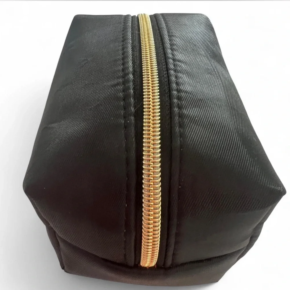 Juicy Couture Small Black Makeup Bag / Cosmetic Pouch‎